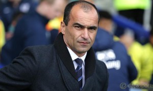 Everton boss Roberto Martinez