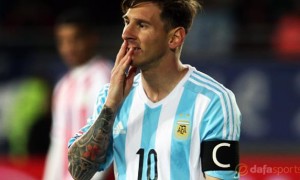 Lionel Messi Argentina v Paraguay Copa America 2015