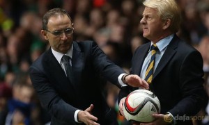 Martin O Neill and Gordon Strachan