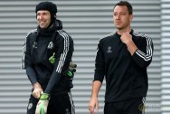 Petr Cech and John Terry Chelsea
