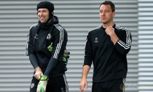 Petr Cech and John Terry Chelsea