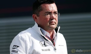 McLaren Eric Boullier F1