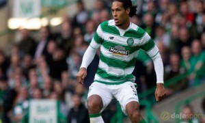 Celtic defender Virgil Van Dijk Champions League