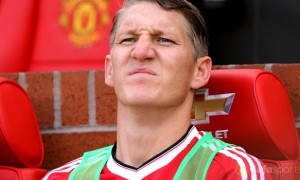 Man United midfielder Bastian Schweinsteiger