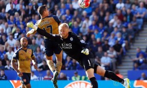 Leicester City 2-5 Arsenal Alexis Sanchez