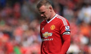 Man Utd forward Wayne Rooney Champions League