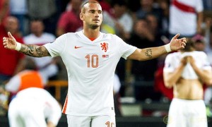 Wesley Sneijder Holland 0-3 Turkey Euro 2016