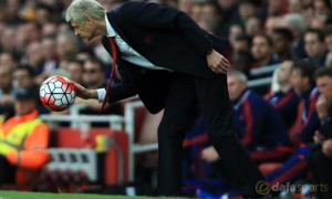 Arsenal v Manchester United Arsene Wenger