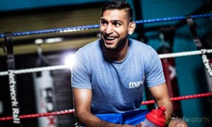 Boxing Amir Khan to Kell Brook