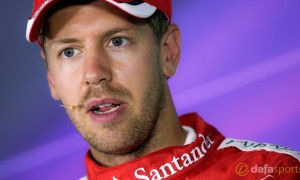 Ferrari Sebastian Vettel ahead of Mexico Grand Prix
