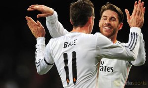 Gareth Bale and Sergio Ramos Real Madrid