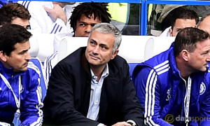 Jose Mourinho Chelsea v Aston Villa
