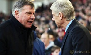 Sam Allardyce and Arsene Wenger