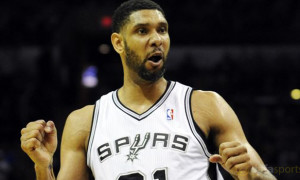 San Antonio Spurs Tim Duncan NBA