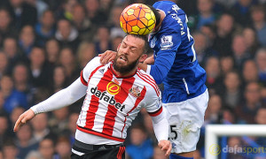 Everton v Sunderland striker Steven Fletcher