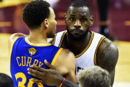 Golden State Warriors and Cleveland Cavaliers LeBron James