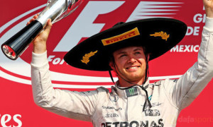 Mercedes Nico Rosberg Mexican GP F1