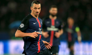 PSG star striker Zlatan Ibrahimovic