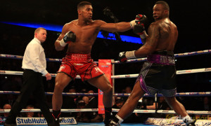 Anthony Joshua and Dillian Whyte Boxing