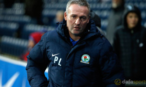 Blackburn Rovers manager Paul Lambert