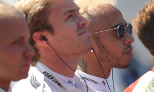 F1 Lewis Hamilton and Nico Rosberg