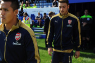 Arsenal duo Mesut Ozil and Alexis Sanchez