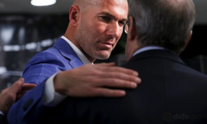 New Real Madrid manager Zinedine Zidane