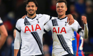 Spurs Nacer Chadli and Dele Alli