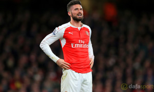 Arsenal Olivier Giroud to Euro 2016