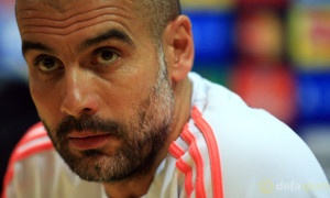 Bayern Munich coach Pep Guardiola