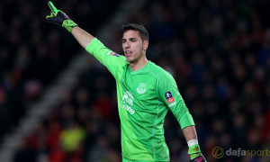 Everton goalkeeper Joel Robles