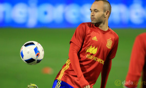 Spain Andres Iniesta Euro 2016