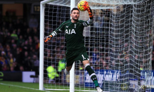 Spurs goalkeeper Hugo Lloris