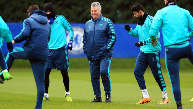 Chelsea interim manager Guus Hiddink