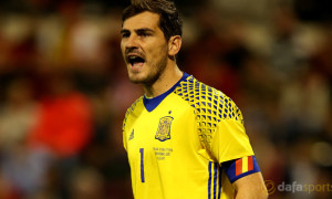 Spain captain Iker Casillas