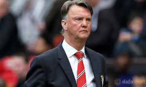 Everton v Man United manager Louis van Gaal