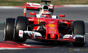 Kimi Raikkonen Ferrari ahead of Russian Grand Prix