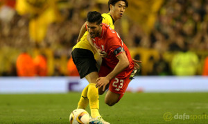 Liverpool Emre Can ankle injury