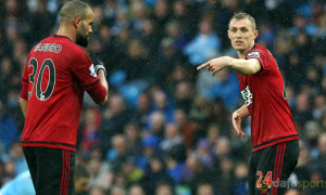 West Bromwich Albion Sandro and Darren Fletcher