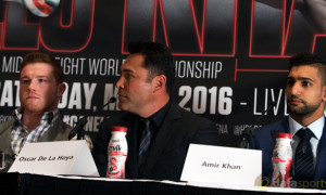 Amir Khan v Saul Alvarez Boxing WBC middleweight title