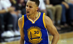 NBA Playoffs Steph Curry Golden State Warriors v Portland Trail Blazers