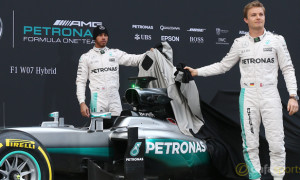 Nico Rosberg and Lewis Hamilton F1