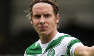 Celtic midfielder Stefan Johansen