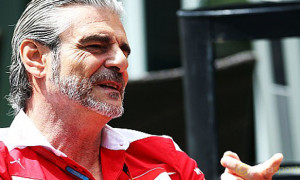 Ferrari team principal Maurizio Arrivabene