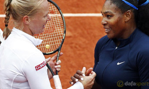 French Open Final 2016 Serena Williams v Garbine Muguruza