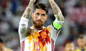 Spanish skipper Sergio Ramos Euro 2016