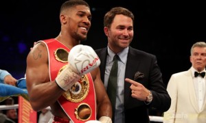 Promoter-Eddie-Hearn-and-Anthony-Joshua-Boxing