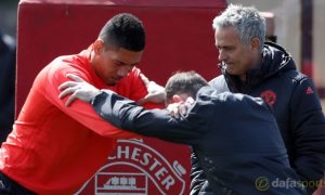 Chris-Smalling-and-Jose-Mourinho-Manchester-United