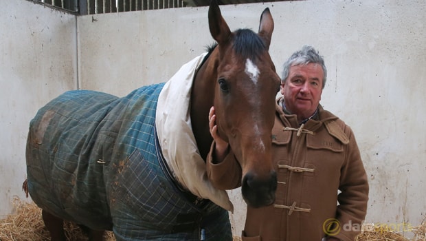 Trainer-Nigel-Twiston-Davies-and-The-New-One-Horse-Racing