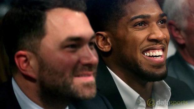 Eddie-Hearn-and-Anthony-Joshua-Boxing